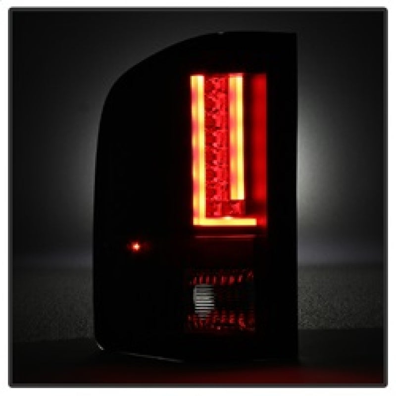 Load image into Gallery viewer, Spyder 07-13 Chevy Silverado (Exc 2010 Model) Version 2 LED Tail Lights ALT-YD-CS07V2-LED-BSM