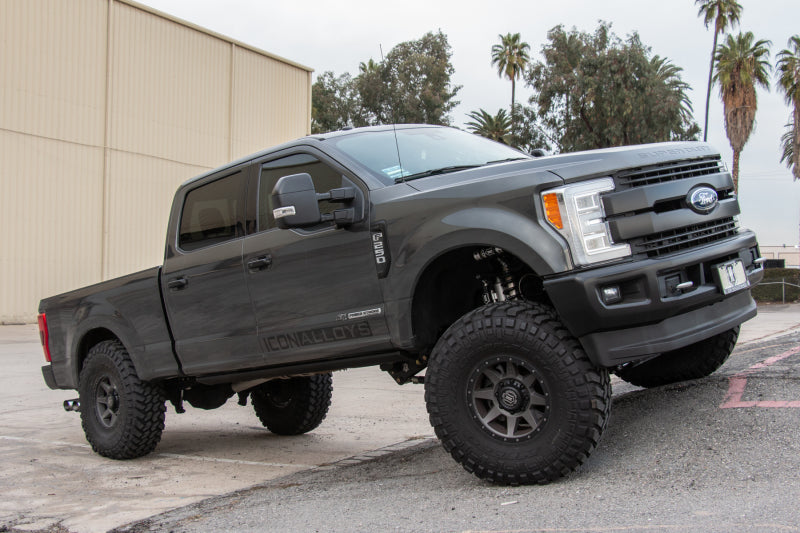 Load image into Gallery viewer, ICON Rebound 17x8.5 8x170 6mm Offset 5in BS 125mm Bore Satin Black Wheel