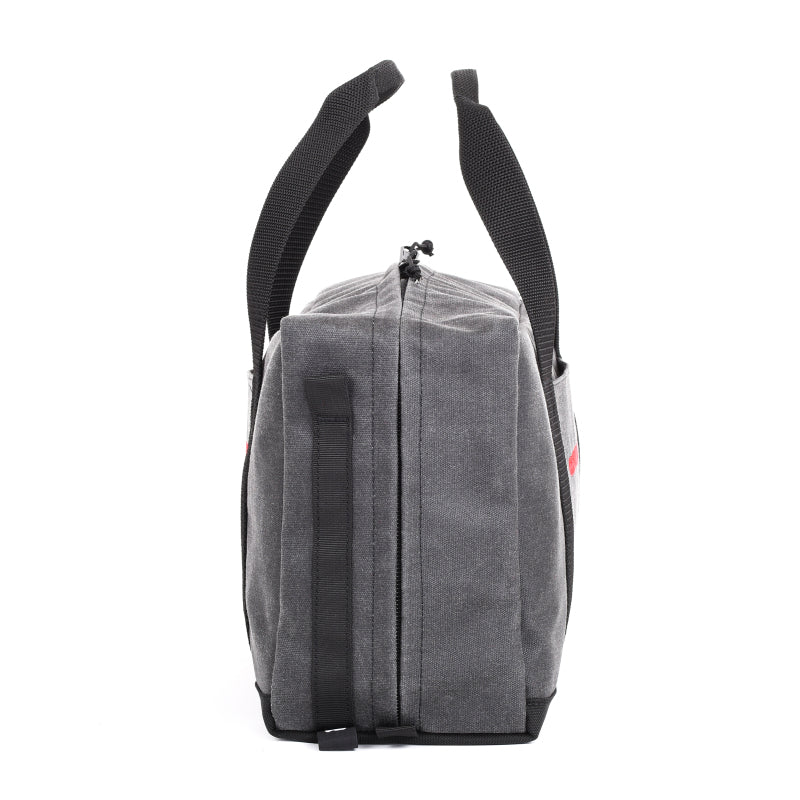 Load image into Gallery viewer, Go Rhino XVenture Gear Recovery Bag (7.5x11.5x18in. Closed) 12oz Waxed Canvas - Black