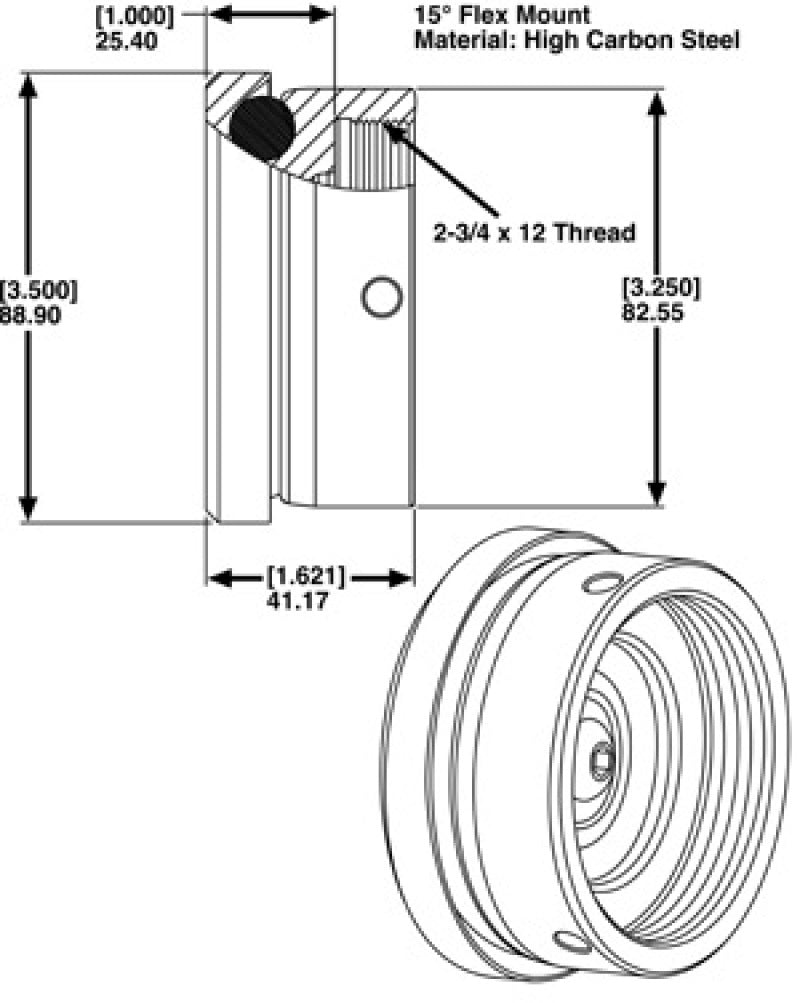 Load image into Gallery viewer, SPC Performance END MOUNT & ADAPTOR ASSY