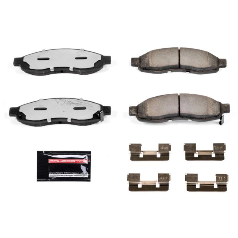 Load image into Gallery viewer, Power Stop 04-05 Infiniti QX56 Front Z36 Truck & Tow Brake Pads w/Hardware