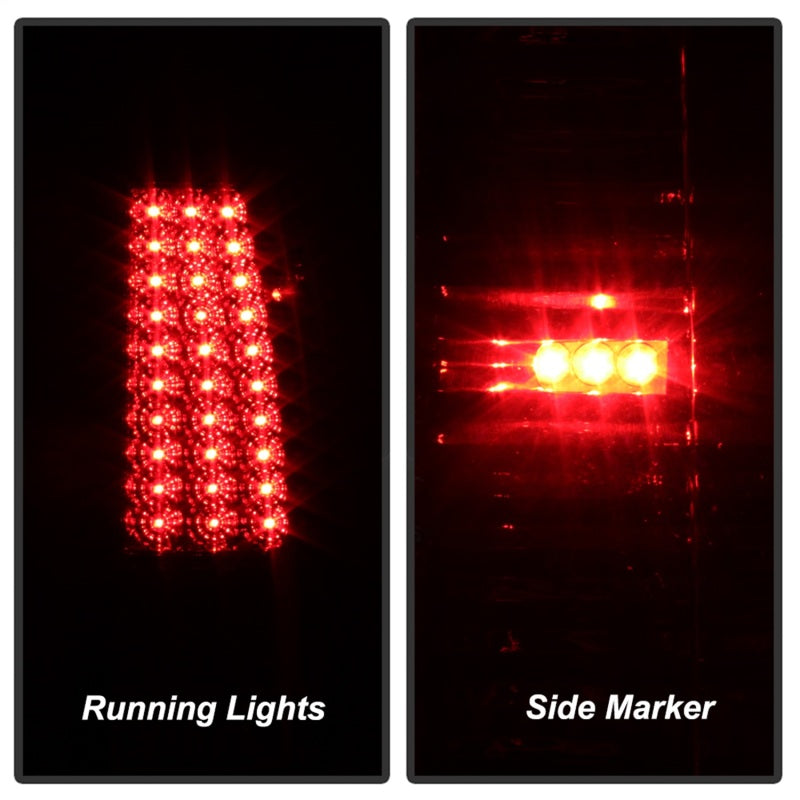 Load image into Gallery viewer, xTune Chevy Silverado 1500/2500/3500 99-02 99-03 LED Tail Lights Smoke ALT-ON-CS99-LED-SM