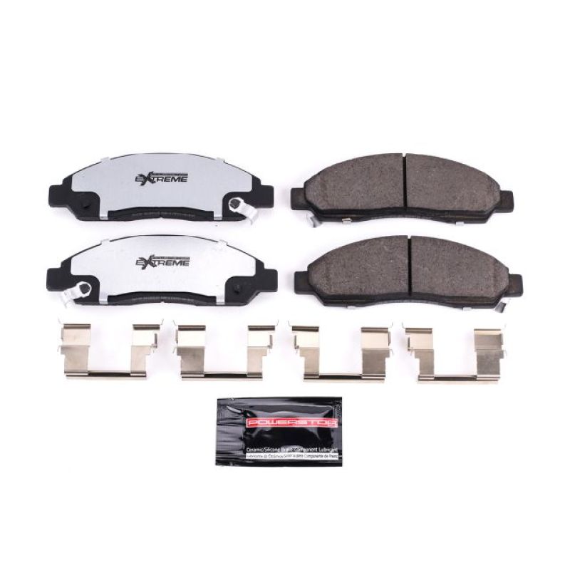 Load image into Gallery viewer, Power Stop 04-08 Chevrolet Colorado Front Z36 Truck & Tow Brake Pads w/Hardware