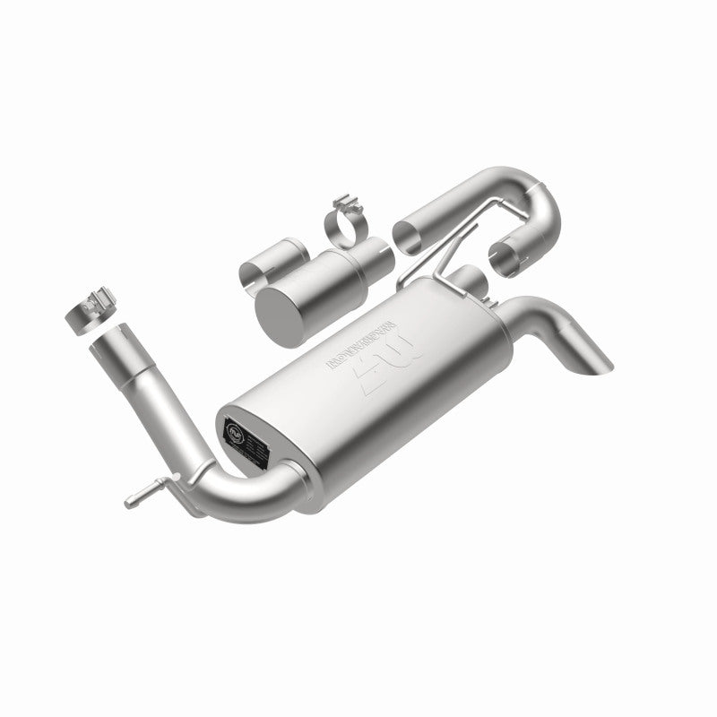 Load image into Gallery viewer, MagnaFlow 07-18 Jeep Wrangler JK Overland Series Axle-Back Exhaust System