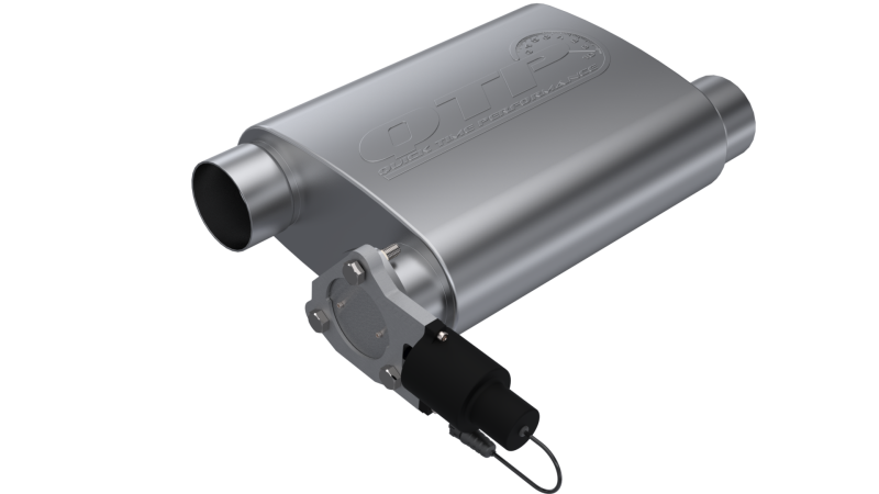 Load image into Gallery viewer, QTP 3in Weld-On 304SS Screamer Muffler w/Bolt-On QTEC Electric Cutout