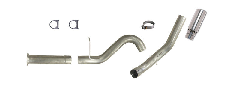 Load image into Gallery viewer, Diamond Eye KIT 5in DPF-BACK Single AL 07.5-08 CHEVY 6 6L 2500/3500 BPCKGD BX46X14X14OD EL-PL
