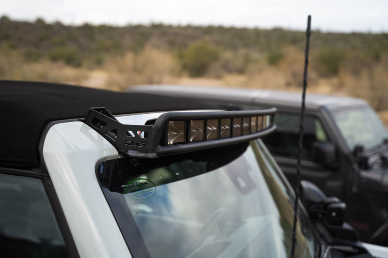 Load image into Gallery viewer, DV8 Offroad 21+ Ford Bronco Curved Light Bracket for 12 3in. Pod Lights