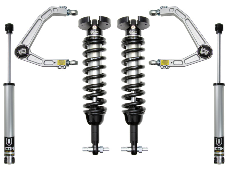 Load image into Gallery viewer, ICON 2019+ GM 1500 1.5-3.5in Stage 2 Suspension System w/Billet Uca