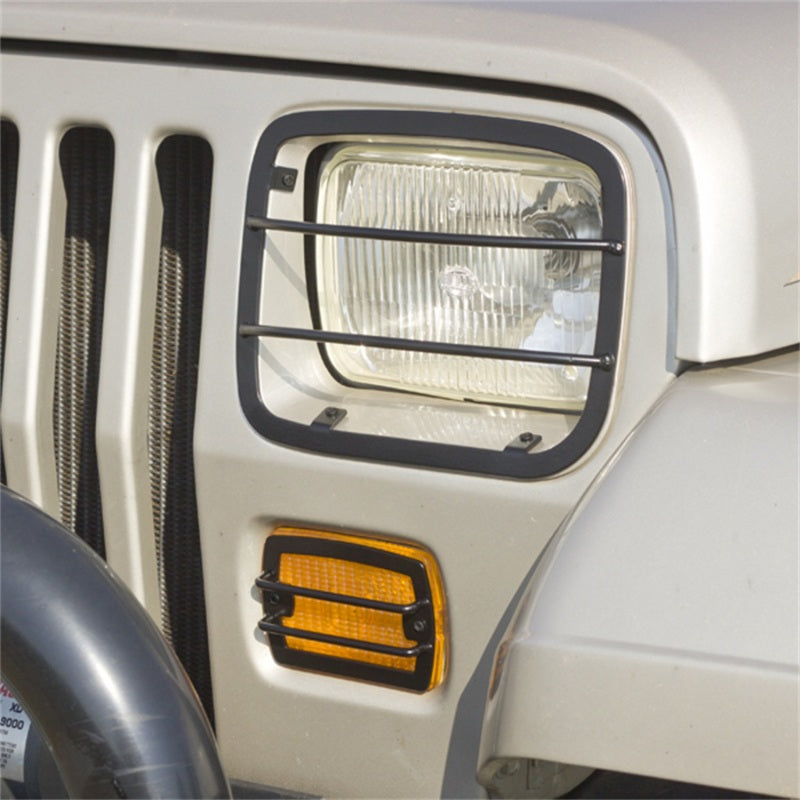 Load image into Gallery viewer, Rugged Ridge 87-95 Jeep Wrangler YJ Headlight & Turn Signal Euro Guard Set