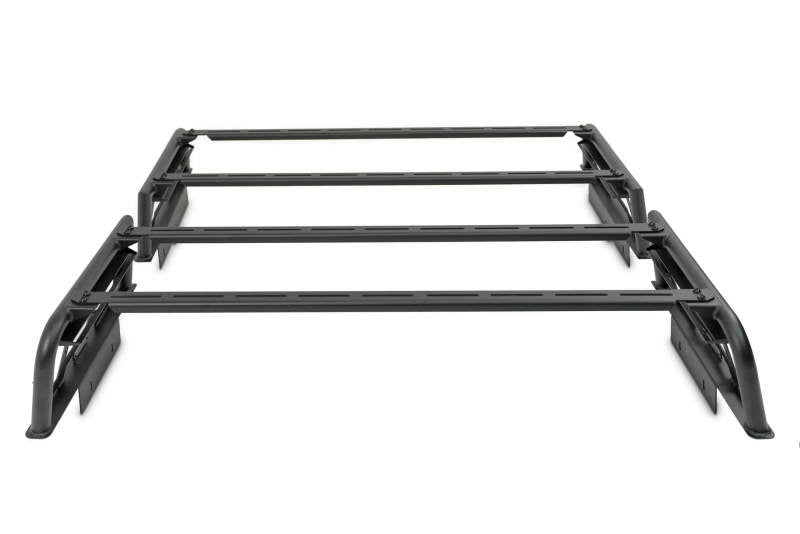 Load image into Gallery viewer, DV8 Offroad 07-23 Toyota Tundra / 09-23 Ford F150 Raptor MTO Series Bed Rack - 2pc Adj.