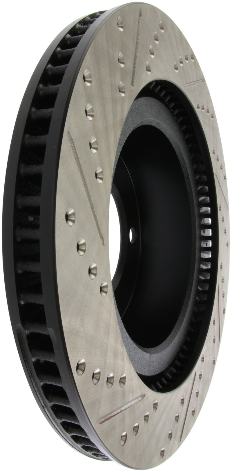 Load image into Gallery viewer, StopTech 07-09 Toyota Tundra / 08-09 Toyota Sequoia Front Left Slotted & Drilled Rotor