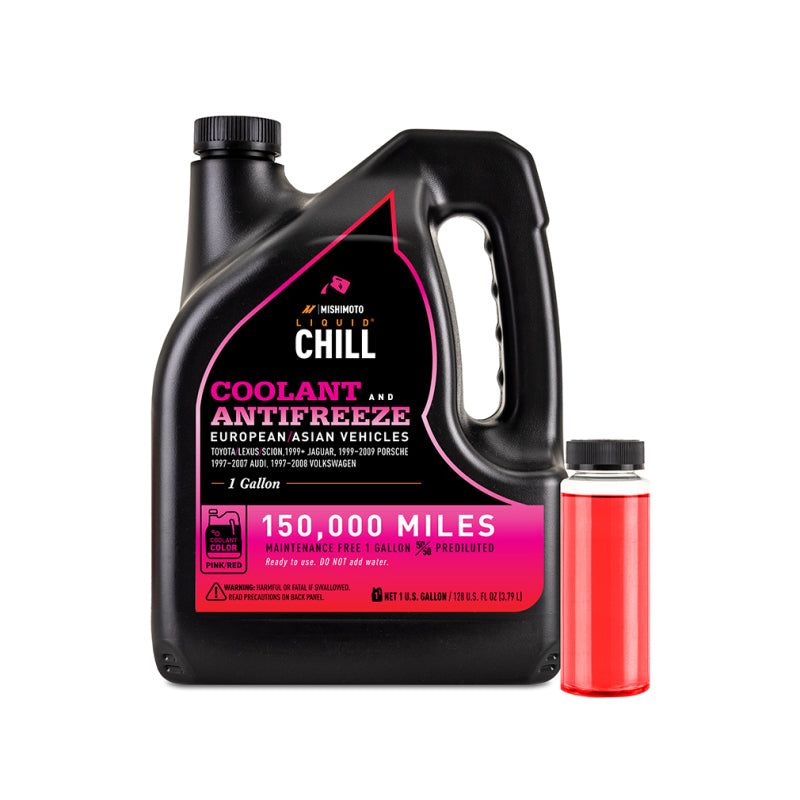Load image into Gallery viewer, Mishimoto Liquid Chill EG Coolant, European/Asian Vehicles, Pink/Red