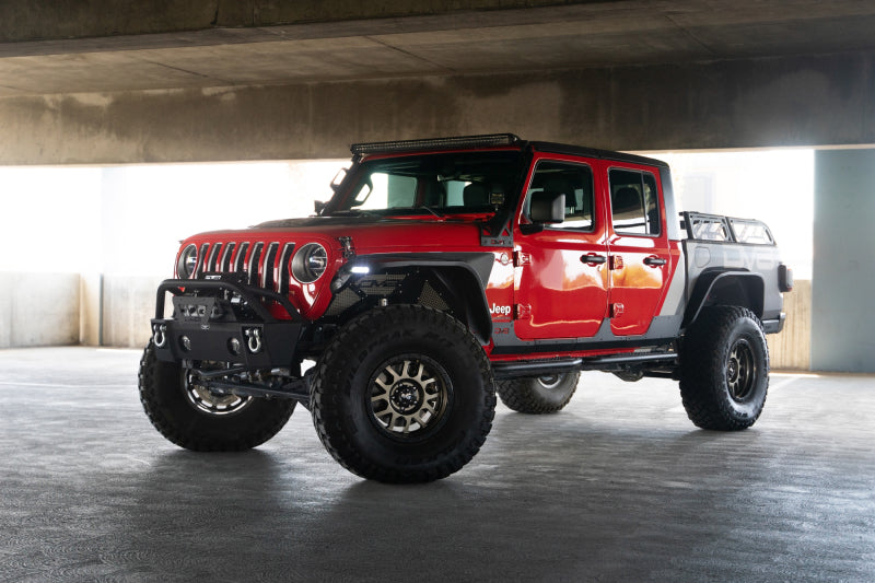 Load image into Gallery viewer, DV8 Offroad 20-23 Jeep Gladiator JT Slim Fender Flares