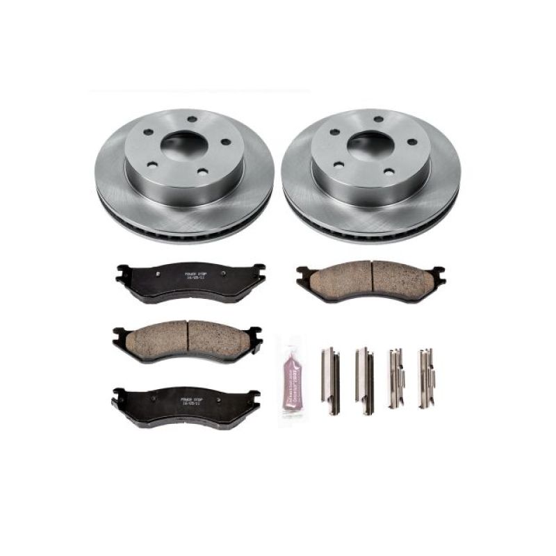 Load image into Gallery viewer, Power Stop 00-01 Dodge Ram 1500 Front Autospecialty Brake Kit