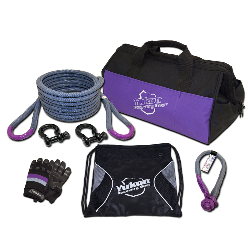 Load image into Gallery viewer, Yukon Gear Recovery Gear Kit w/7/8in Kinetic Rope