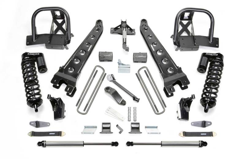 Load image into Gallery viewer, Fabtech 11-16 Ford F350 4WD 4in Rad Arm Sys w/Dlss 4.0 C/O& Rr Dlss