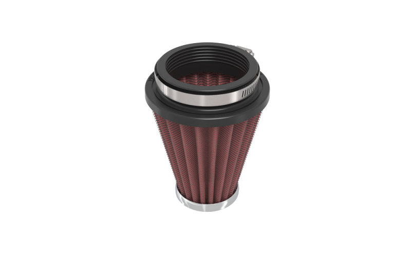 Load image into Gallery viewer, K&N Universal Chrome Filter 2.25 Inch Flange / 3.5 Inch Base / 2 Inch Top / 4 Inch Height