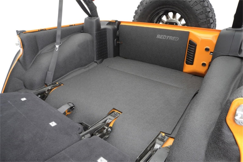 Load image into Gallery viewer, BedRug 03-06 Jeep LJ Unlimited Rear 4pc BedTred Cargo Kit (Incl Tailgate & Tub Liner)