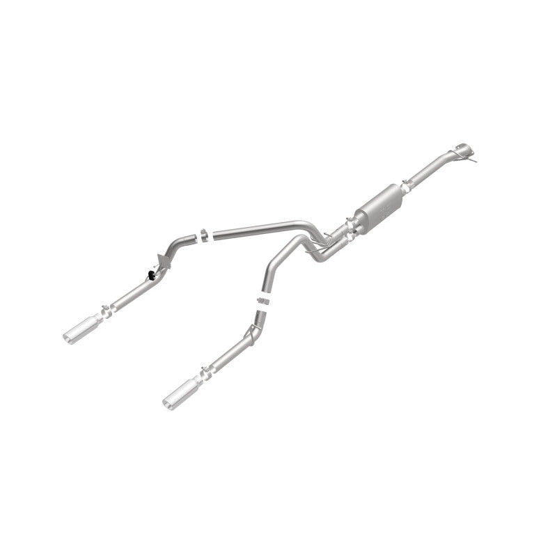 Load image into Gallery viewer, MagnaFlow Stainless Cat-Back Exhaust 2015 Chevy Colorado/GMC Canyon Dual Split Rear Exit 3.5in