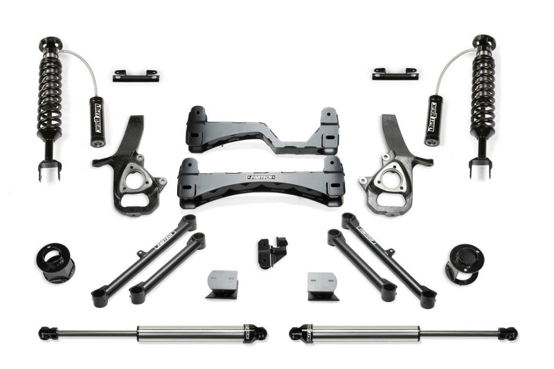 Load image into Gallery viewer, Fabtech 19-21 Ram 1500 2WD 6in Perf Sys w/Dl 2.5 Resi C/O & Rr Dl