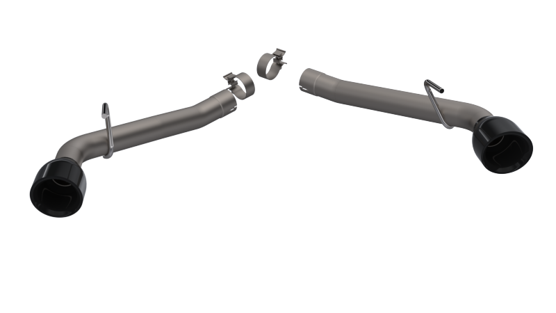 Load image into Gallery viewer, 2010-2013 Chevrolet Camaro SS QTP Eliminator Axle Back Black Tips