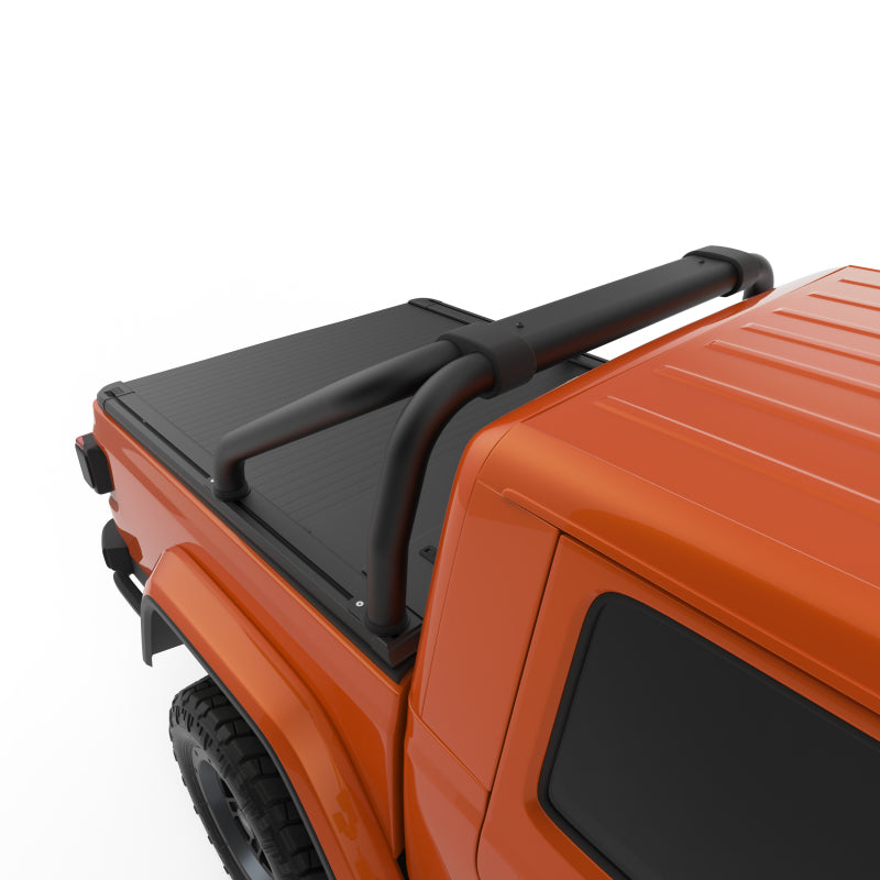 Load image into Gallery viewer, EGR 20-22 Jeep Gladiator RollTrac S-Series Black Powder Coated Sports Bar Jeep Gladiator