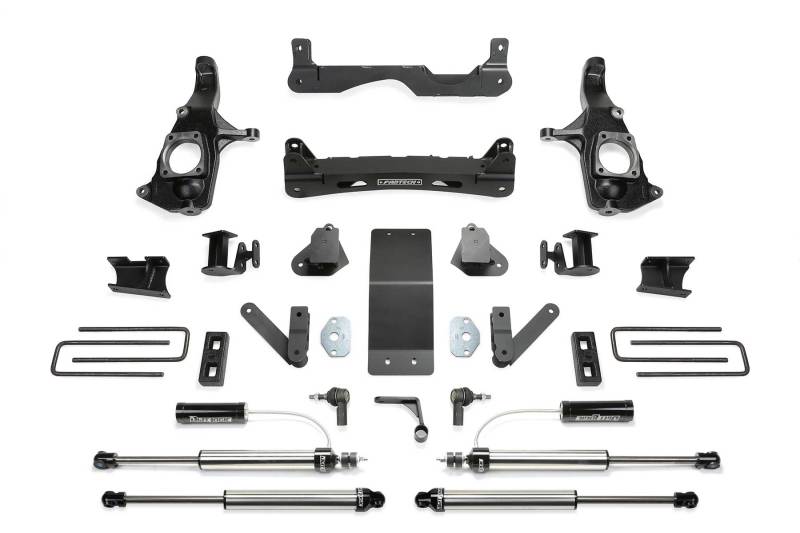 Load image into Gallery viewer, Fabtech 11-19 GM 2500HD 2WD/4WD 4in Basic Sys w/Dlss Resi Shks
