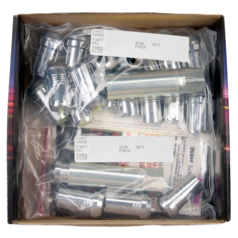 Load image into Gallery viewer, McGard SplineDrive Tuner 5 Lug Install Kit w/Locks & Tool (Cone) M14X1.5 / 22mm Hex - Chrome