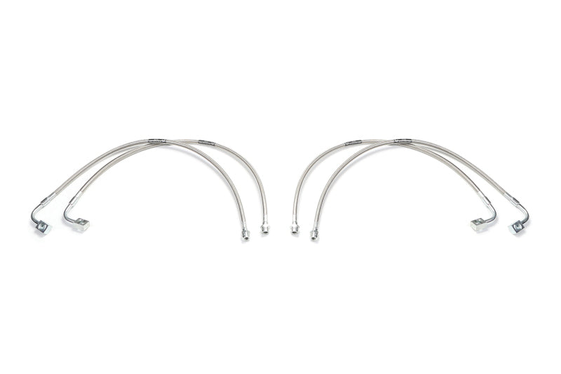 Load image into Gallery viewer, Fabtech 07-18 Jeep JK 4WD Front & Rear Extended Brake Line Kit