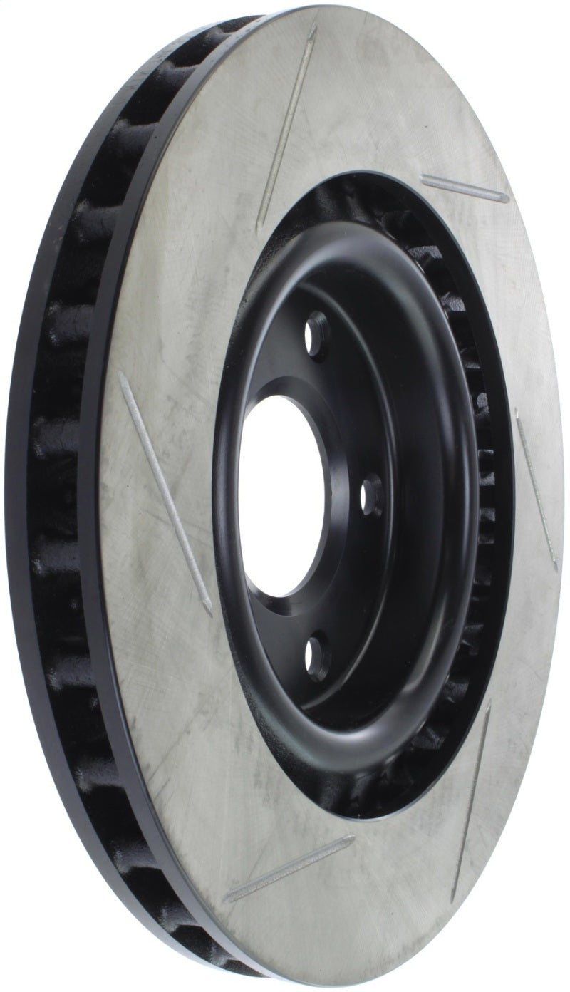 Load image into Gallery viewer, StopTech Power Slot 05-07 Cadillac XLR / 06-09 Chevy Corvette Front Left Slotted Rotors