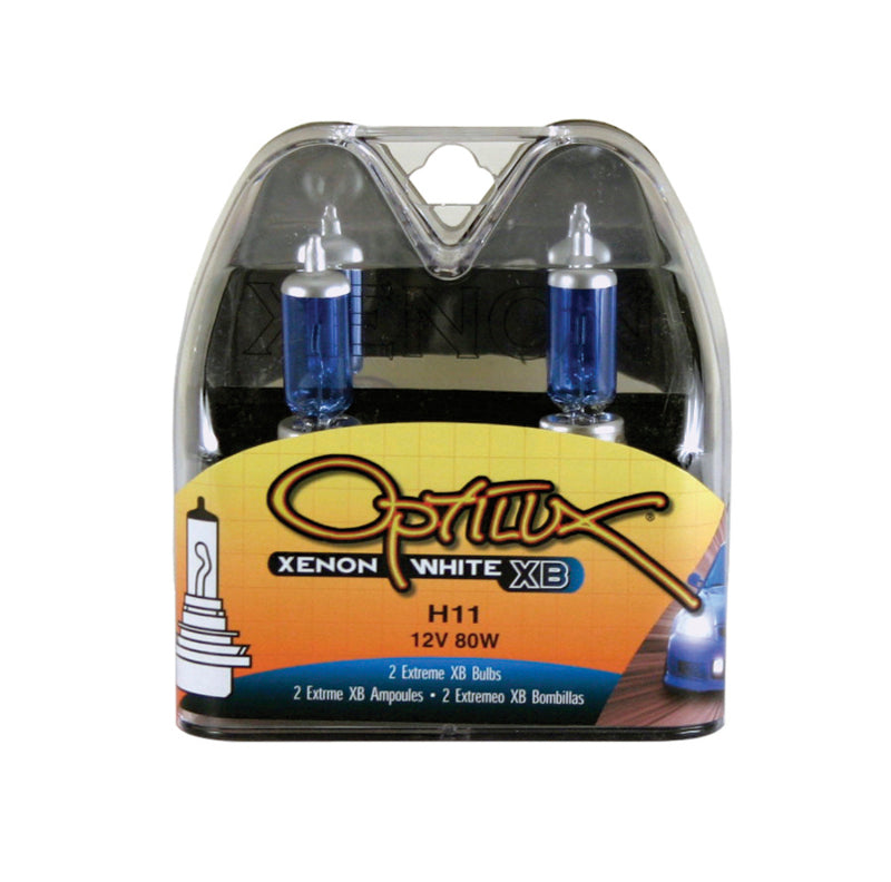 Load image into Gallery viewer, Hella Optilux XB Extreme Type H11 12V 80W Blue Bulbs - Pair