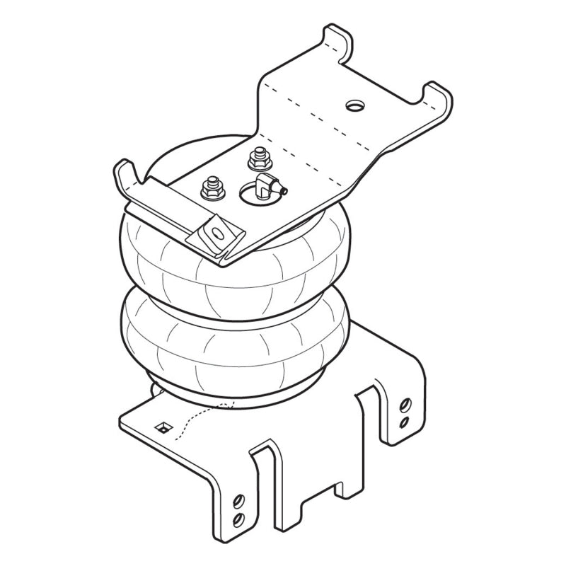 Load image into Gallery viewer, Firestone Ride-Rite Air Helper Spring Kit Rear 04-15 Nissan Titan 2WD/4WD (W217602355)