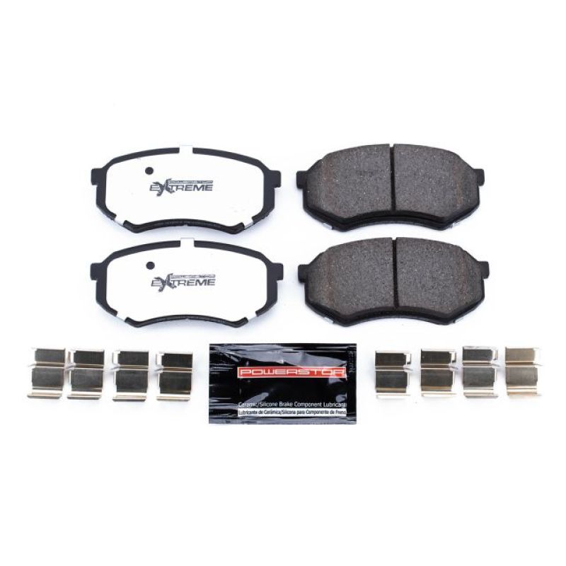 Load image into Gallery viewer, Power Stop 88-91 Mazda 929 Front Z36 Truck & Tow Brake Pads w/Hardware