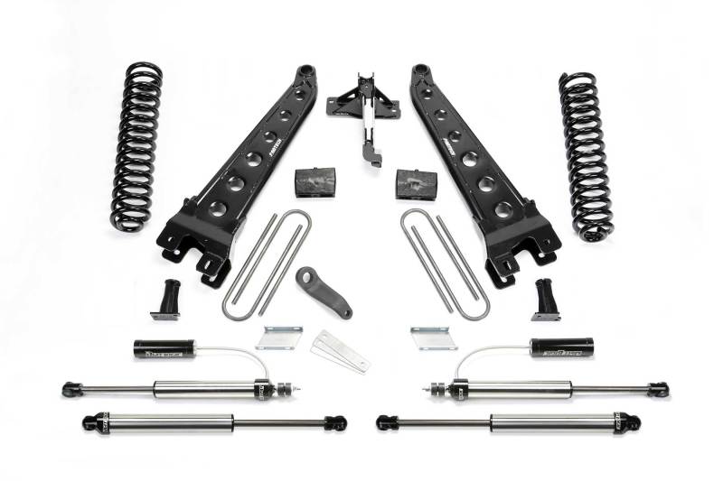 Load image into Gallery viewer, Fabtech 17-21 Ford F250/350 4WD Diesel 6in Rad Arm Sys w/Coils & 2.25 Dl Resi Frt & Dl Rr Shks