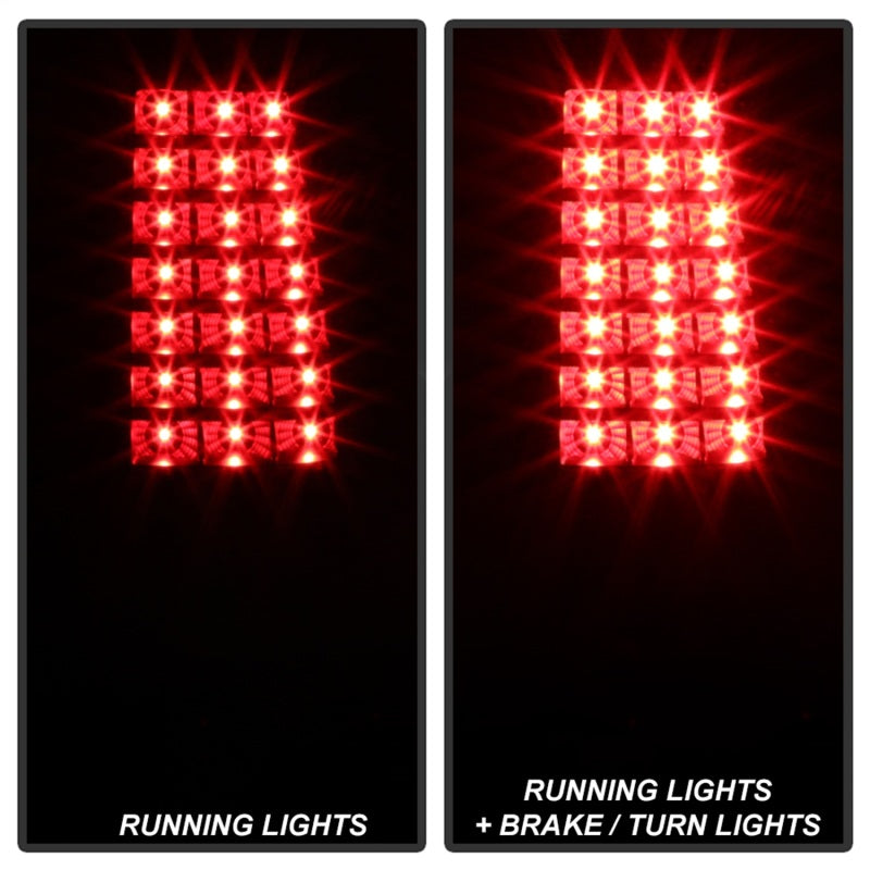 Load image into Gallery viewer, xTune 03-06 Chevrolet Silverado 1500 LED Tail Lights - Black (ALT-JH-CSIL03-LED-BK)