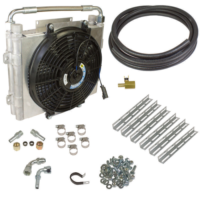 Load image into Gallery viewer, BD Diesel Xtrude Double Stacked Transmission Cooler Kit - Universal 1/2in Tubing