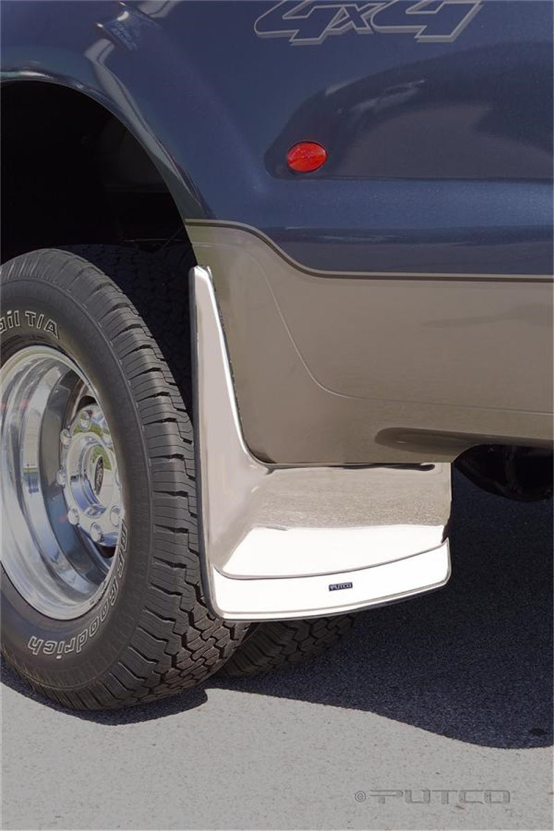 Load image into Gallery viewer, Putco 99-10 Ford SuperDuty Dually (Rear) Form Fitted Mud Skins