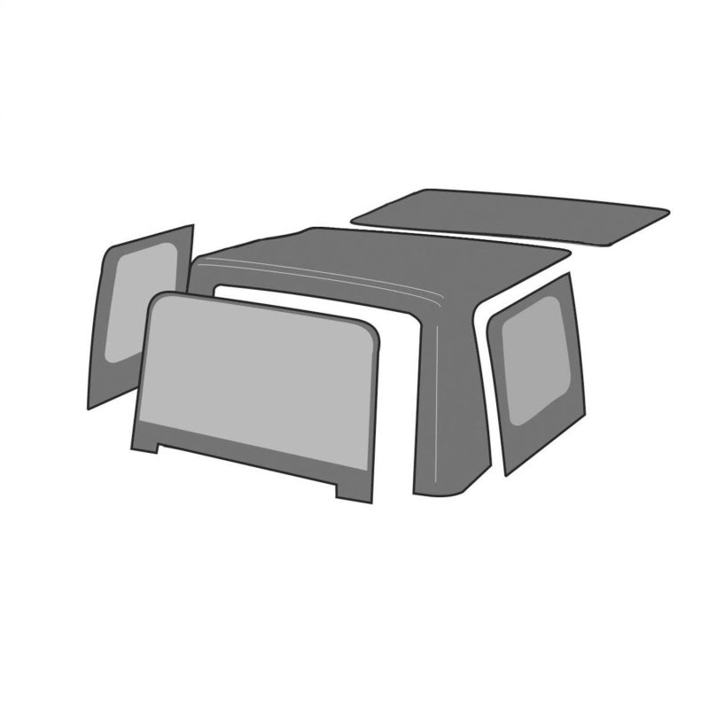 Load image into Gallery viewer, Rampage 1997-2006 Jeep Wrangler(TJ) OEM Replacement Top - Military Khaki (Dark Green)