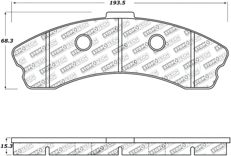 Load image into Gallery viewer, StopTech Performance 06-09 Chevrolet Corvette Z06 Front Brake Pads