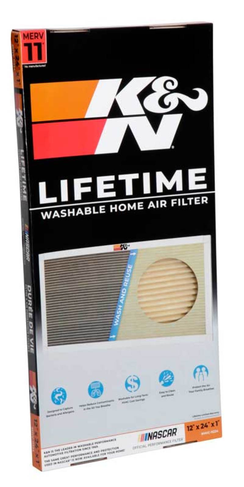 Load image into Gallery viewer, K&N HVAC Filter - 12 x 24 x 1