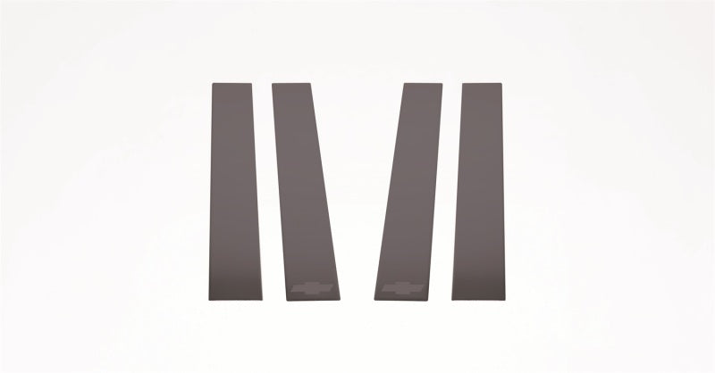 Load image into Gallery viewer, Putco 14-18 Chevy Silverado LD - Fits Double Cab/Crew Cab - 4pcs Black Platinum Pillar Posts