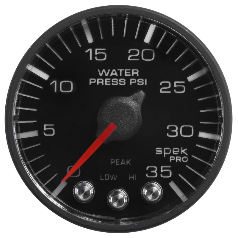 Load image into Gallery viewer, Autometer Spek-Pro 52.4mm 0-35 PSI Digital Stepper Motor Water Pressure Gauge