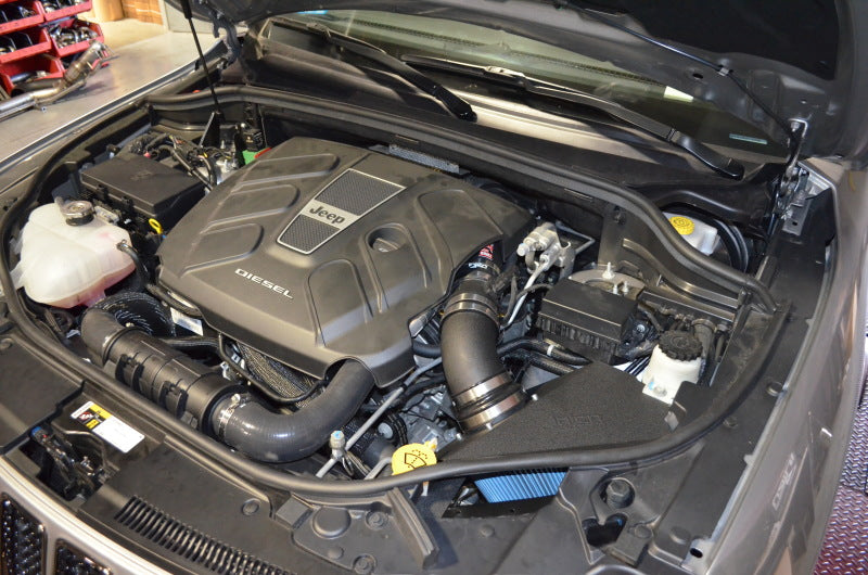 Load image into Gallery viewer, Injen 14-16 Jeep Grand Cherokee 3.0L V6 Turbo Wrinkle Black Short-Ram Intake w/MR Tech & Heatshield