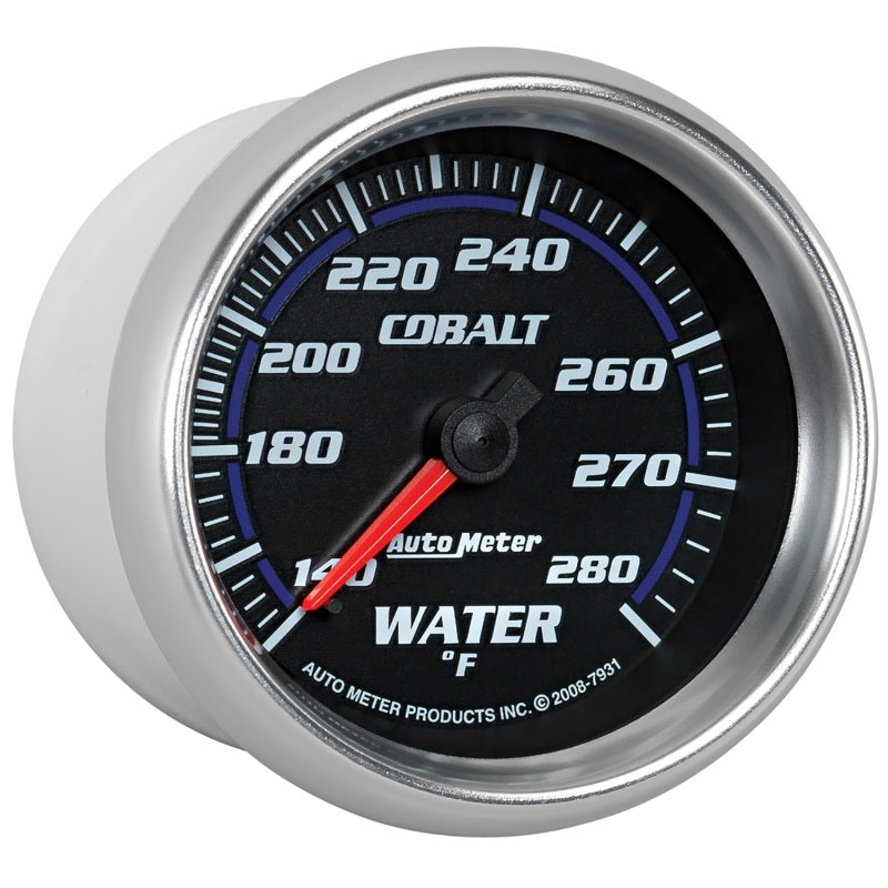 Load image into Gallery viewer, Autometer Cobalt 66.7mm 140-280 degree F. Water Temprature Gauge