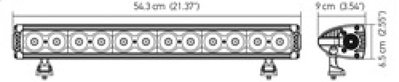 Load image into Gallery viewer, Hella Value Fit Design 12in LED Light Bar - Combo Beam