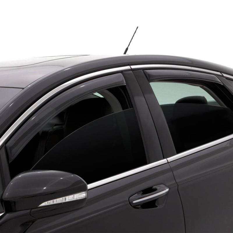 Load image into Gallery viewer, AVS 99-16 Ford F-250 Supercrew Ventvisor In-Channel Front & Rear Window Deflectors 4pc - Smoke