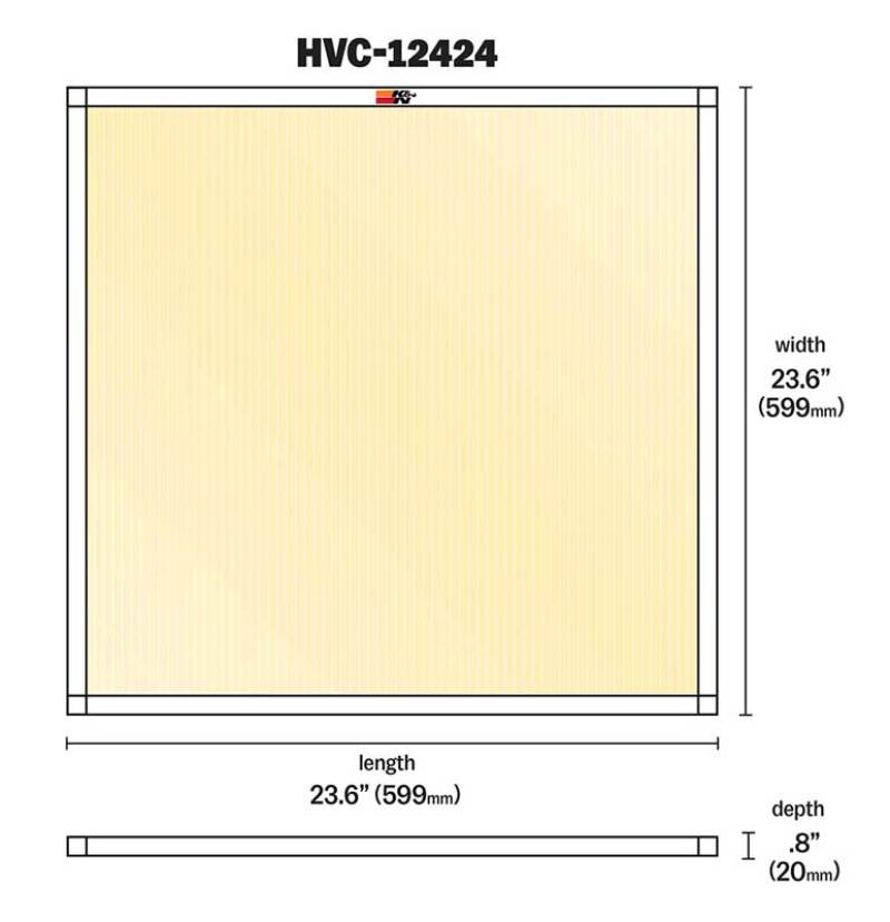 Load image into Gallery viewer, K&N HVAC Filter - 24 x 24 x 1