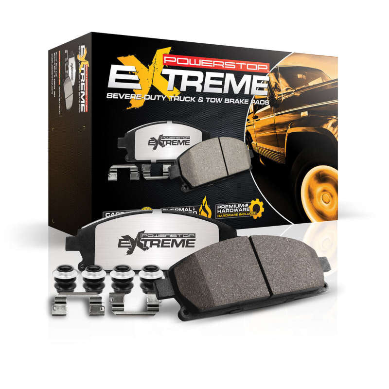 Load image into Gallery viewer, Power Stop 18-19 Ford Expedition Rear Z36 Truck & Tow Brake Pads w/Hardware