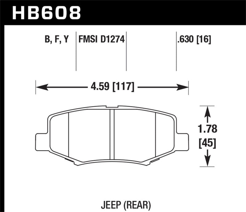 Load image into Gallery viewer, Hawk HPS Street Brake Pads