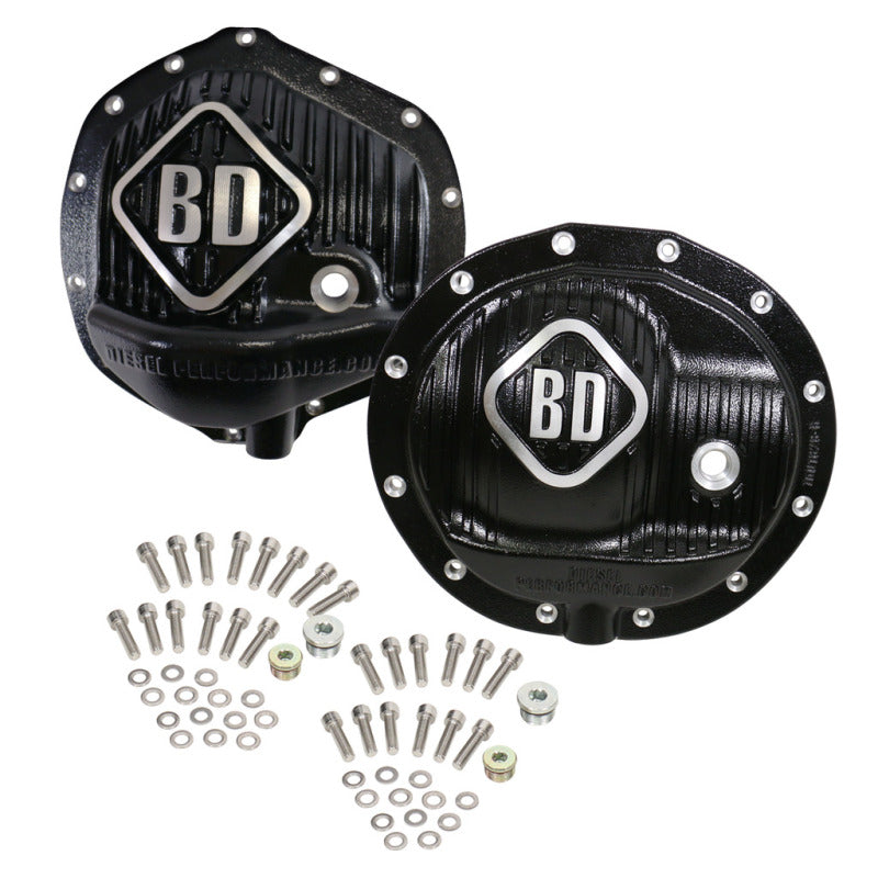 Load image into Gallery viewer, BD Diesel Differential Cover Pack Front & Rear - 14-18 Ram 2500/3500 w/o Rear Coil Springs